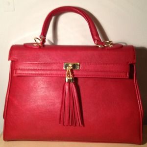 REDUCED---Red handbag