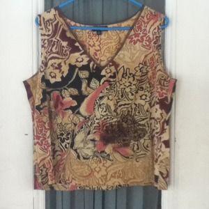 RESERVED FOR SCARLETTSTAINEDEmbellished top