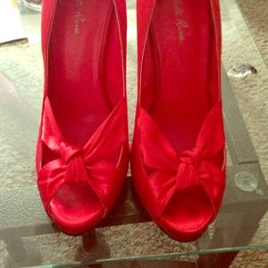 Charlotte Russe red shoes