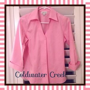 Coldwater Creek Tops - Coldwater Creek Blouse Coldwater Creek Tops - Coldwater Creek Blouse