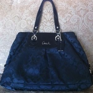 Authentic Black Coach Bag - Price cut