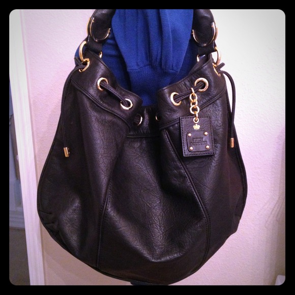 Juicy Couture Handbags - Juicy Couture Large Leather Hobo Bag