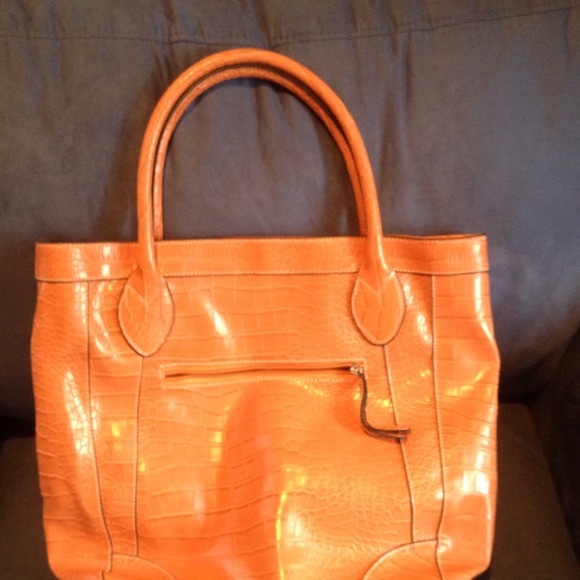 Large orange bag - Picture 2 of 3