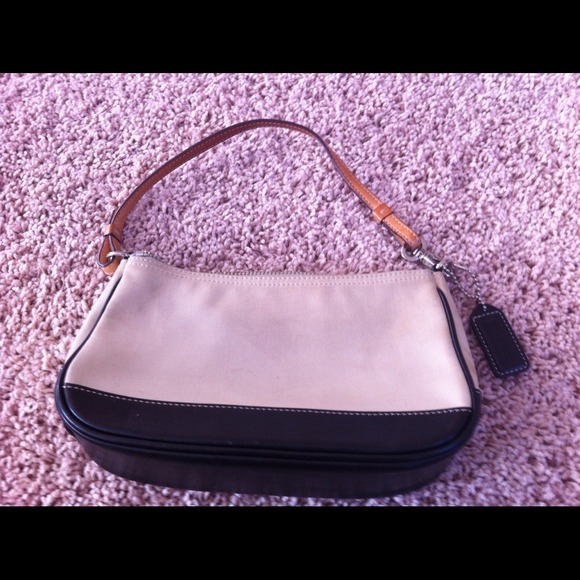 Coach purse with wristlet. See pics