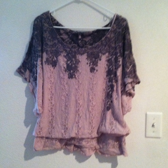 Gray and purple shirt!!