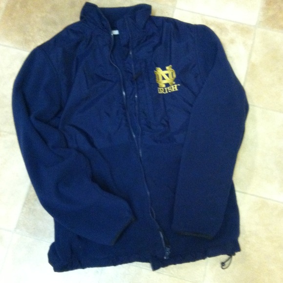Women's Notre Dame Jacket/bundle w ND t shirt.