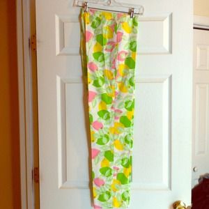 Lilly Pulitzer lemon lime pants