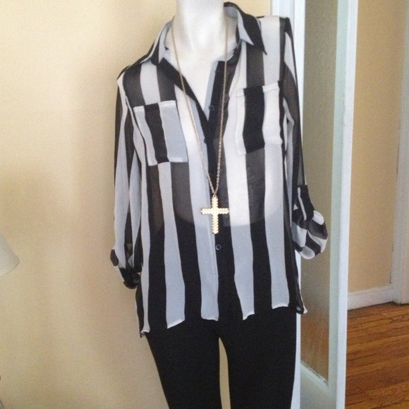 Striped blouse - Picture 4 of 4