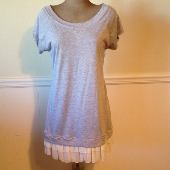 Free Generation Dresses & Skirts - NEW Free Generation T-shirt & lace dress from Saks