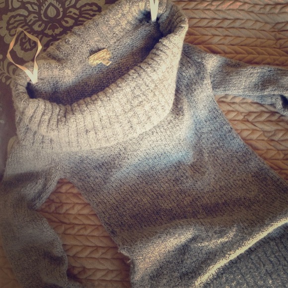 REDUCED American Rag Cowl/OffShoulder SweaterDress