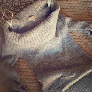 REDUCED American Rag Cowl/OffShoulder SweaterDress