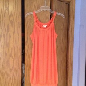 Fun orange dress