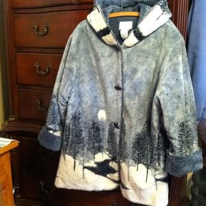 White Stag Blanket Coat