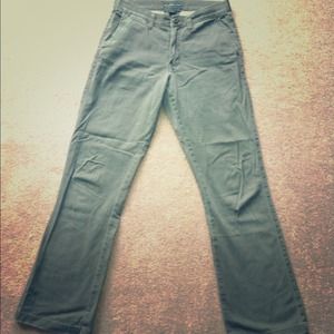 Abercrombie army green pants