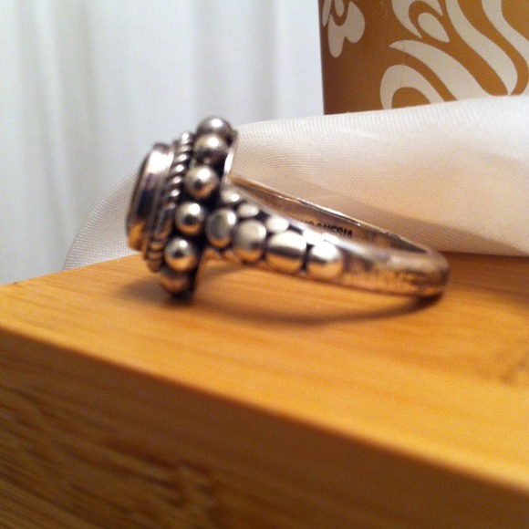Topaz & S/S Ring - Picture 2 of 4