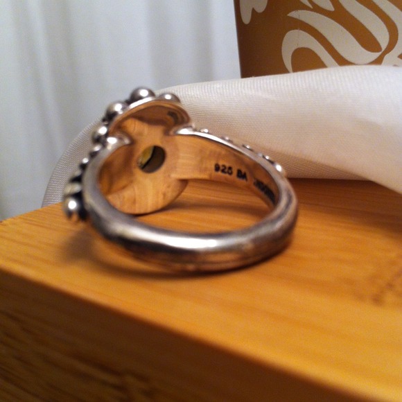Topaz & S/S Ring - Picture 3 of 4