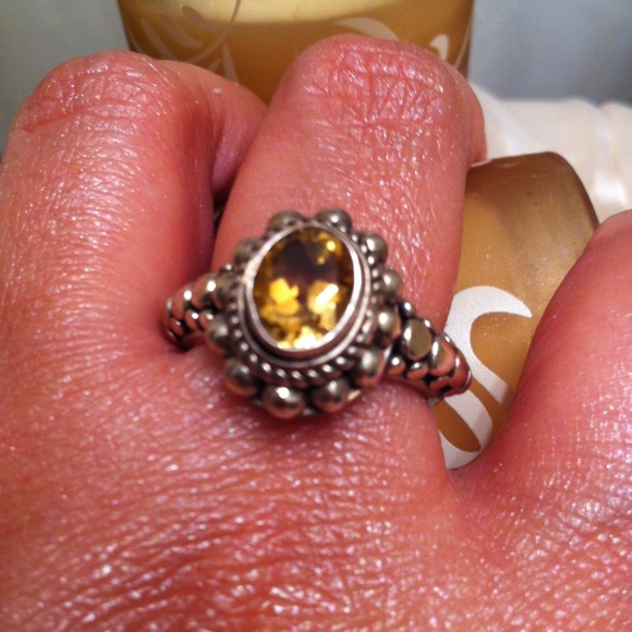 Topaz & S/S Ring - Picture 4 of 4