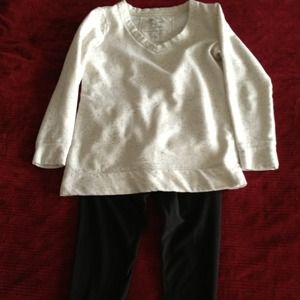 Victoria's Secret sweat shirt and yoga pant