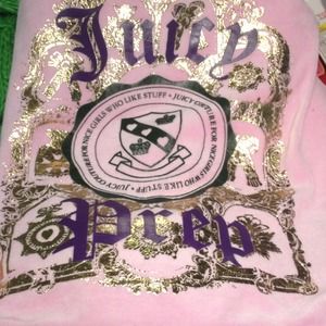 New, once worn light Pink Juicy Couture Sweater