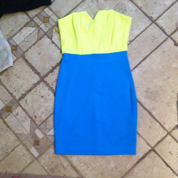 Fun bright cocktail dress