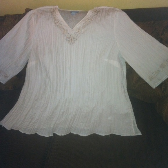 Plus size Liz & Me top