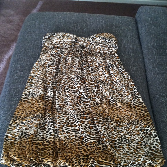 🚫Traded XL cheetah print dress 🚫