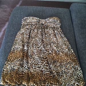 🚫Traded XL cheetah print dress 🚫