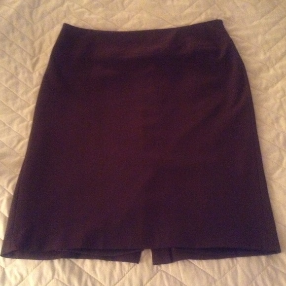Brown pencil skirt size 12