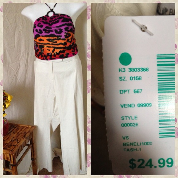 Off White Slacks 🐝 - Picture 4 of 4