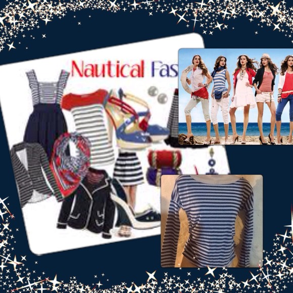 BUNDLE🌺 Nautical top and Racerback Tank