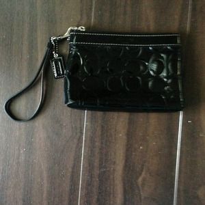 Authentic Coach wristlet