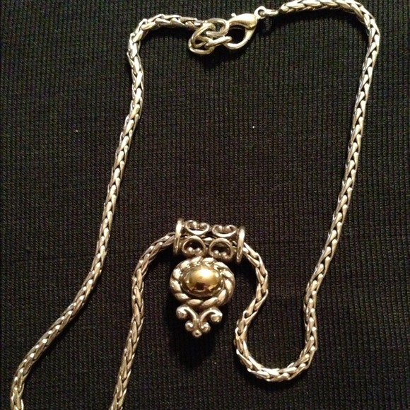 Pretty reversible necklace!