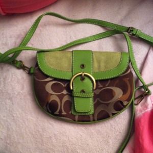 Coach wristlet/crossbody!