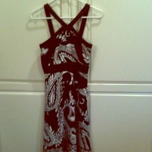 Black and white dress