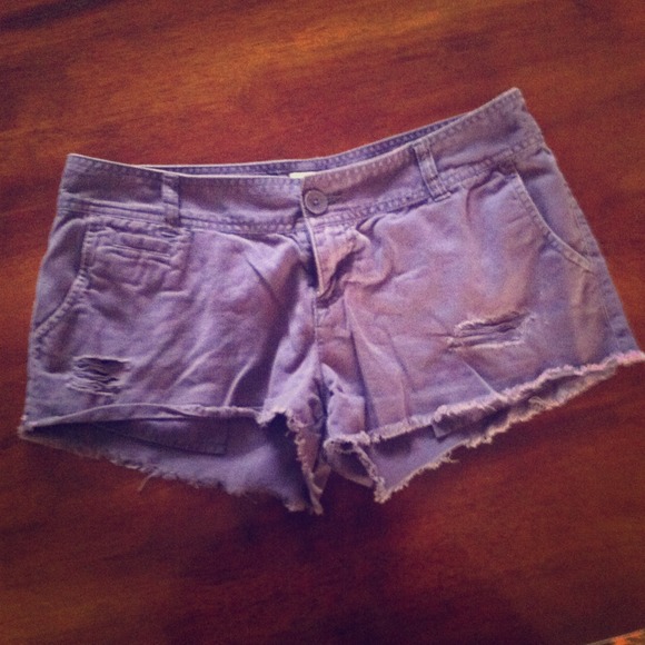 Purple shorts!
