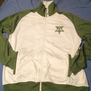 Size large mens Hurley zip up track jacket