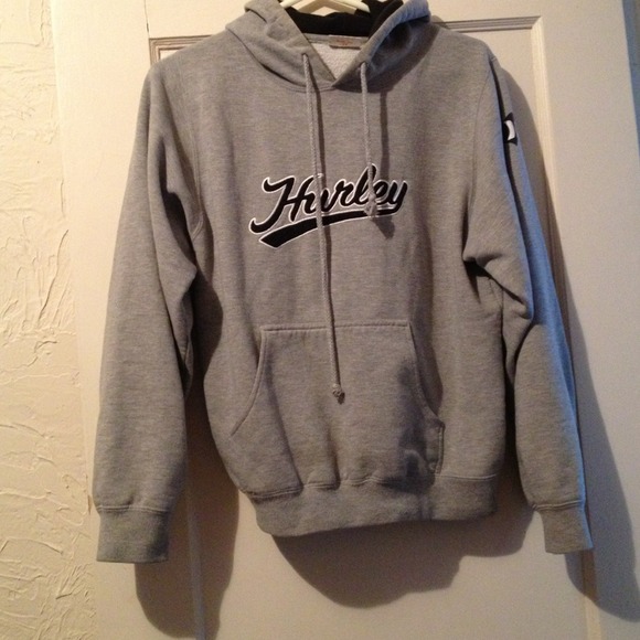 ****TRADED***Thick grey Hurley hoodie Size Large