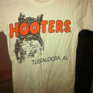 Hooters tshirt  from Tuscaloosa alabamareserved