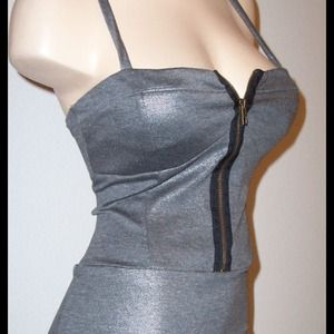 Silver cocktail Dress