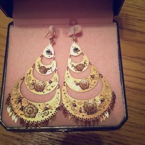 Authentic Juicy Couture Chandelier Earrings