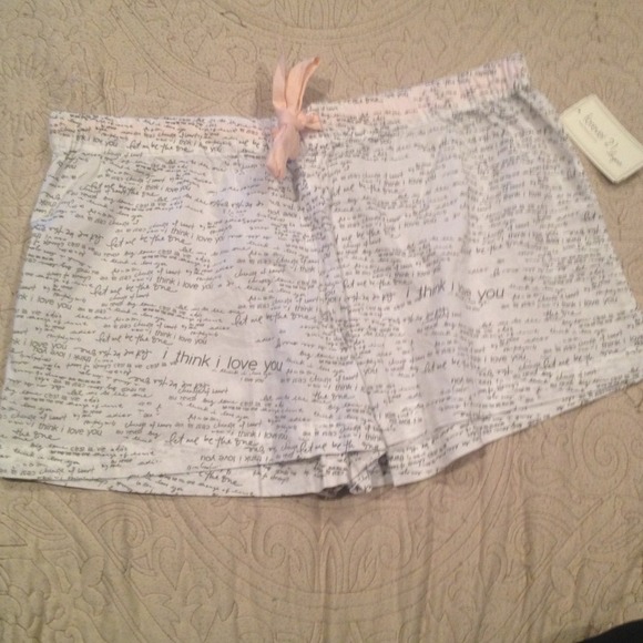 Sleep shorts and sheer top. Bundle.