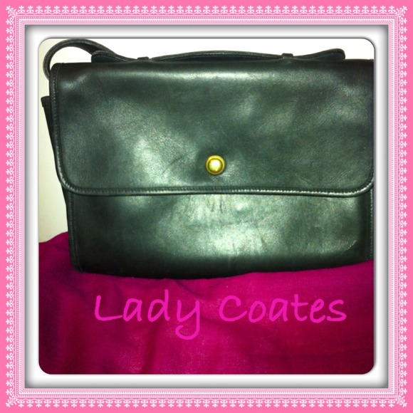 Vintage Leather Coach Handbag💢Sold in a bundle