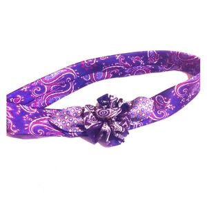 Tie headband Poor Little Rich Girl