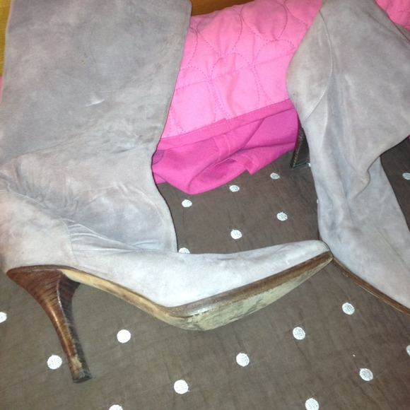 Jimmy choo 7 1/2 light purple boots