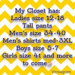 Check out my closet!!!