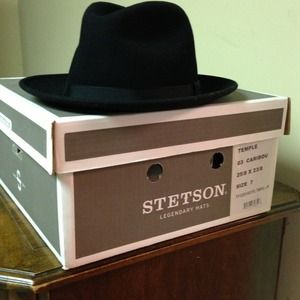 NEVER WORN Stetson temple hat