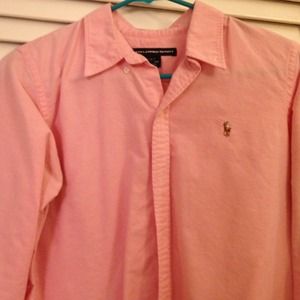 TRADED Pink Ralph Lauren Button Down