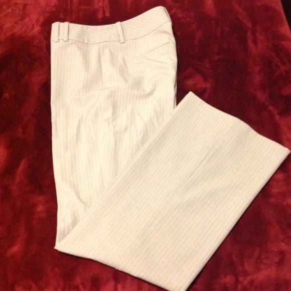 Light Grey Pinstriped Trouser.