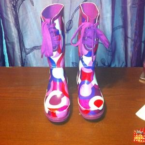 💦💦Coach Rain boots 💦💦