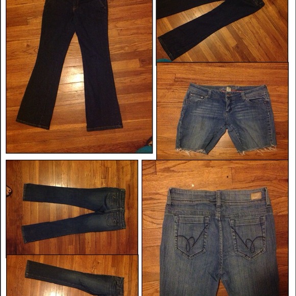 3 pairs jeans